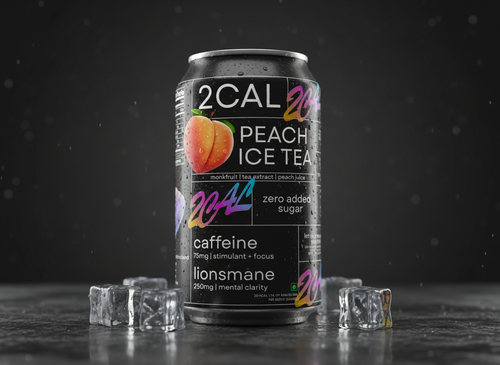 Iced Peach Energy Drink (Pack of 4)