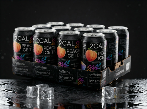 Iced Peach Energy Drink (Pack of 12)